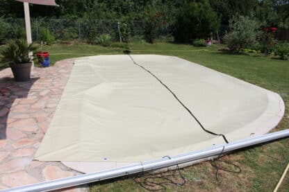Enrouleur sans pieds pour bâche Piscine enterrée – Image 2