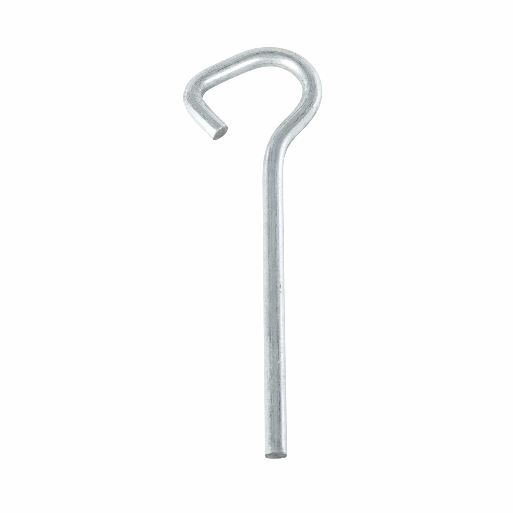 Lot De 5 Crochets Inox Pour Fixation Bâche Piscine Hors Sol - Avec Vis Incluses, 73x20 Mm
