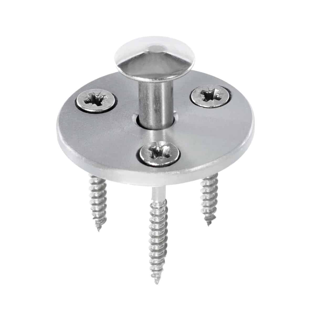 Piton Douille Inox Aqualux Pour Dalle Béton - Hauteur 62mm, Tête 13mm, Douille 10x36mm - Résistant Aux Intempéries